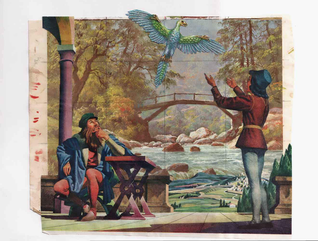 Catch analog collage.