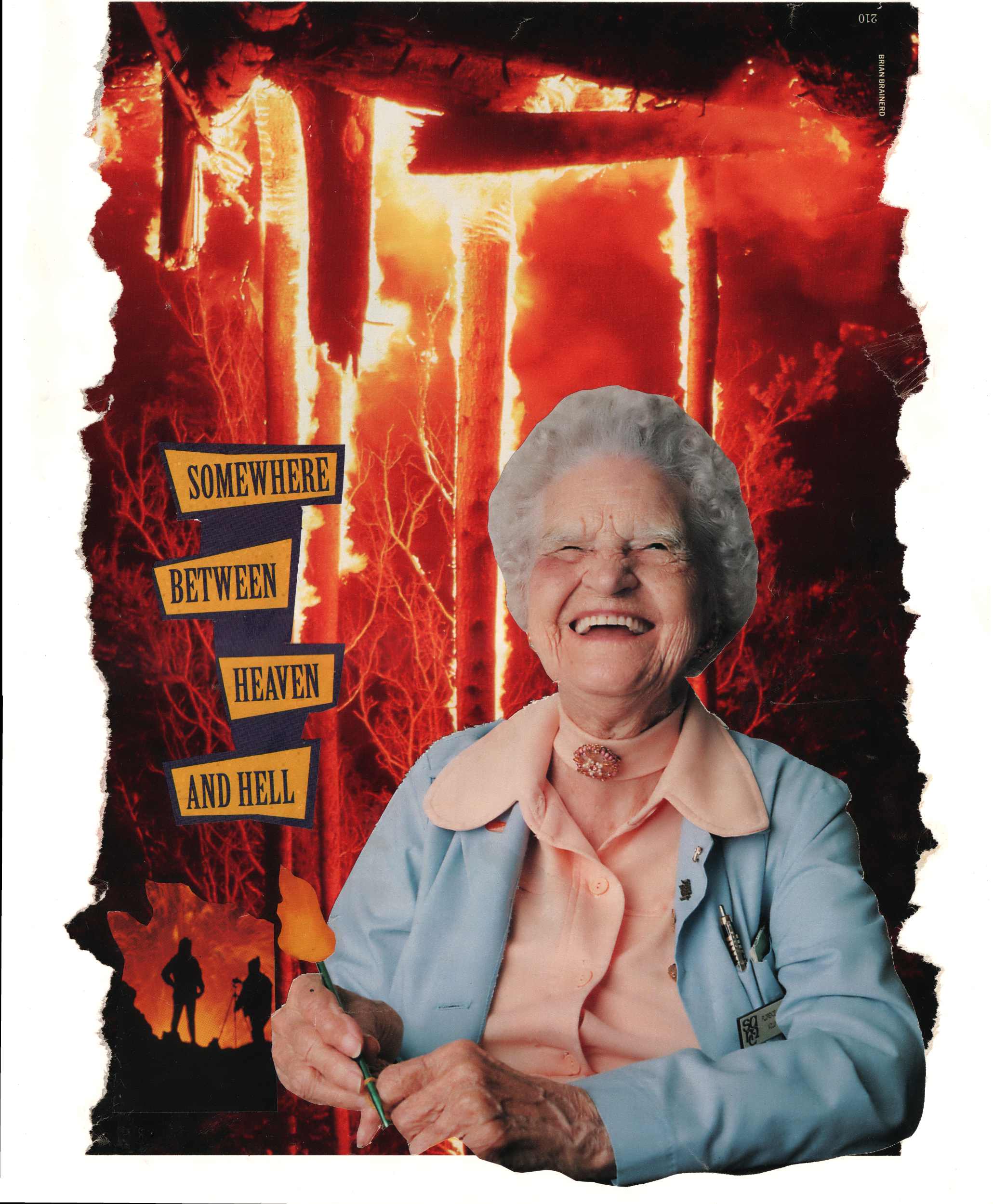 Somewhere Between Heaven and Hell collage.