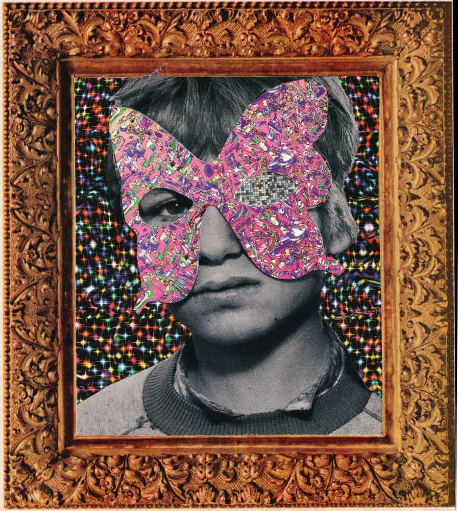 Star Boy analog collage.